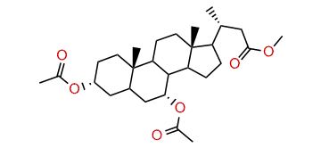 Norchenodeoxycholic acid acetate-methyl ester